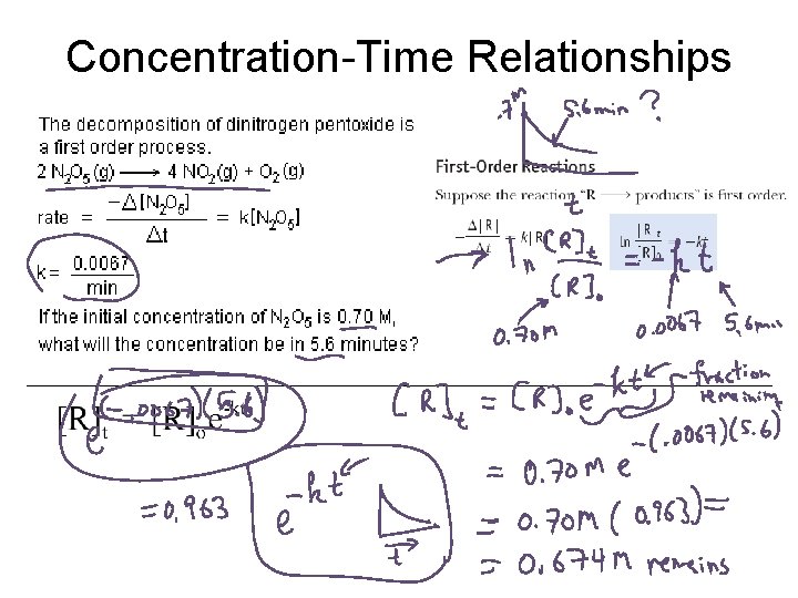 Concentration-Time Relationships 