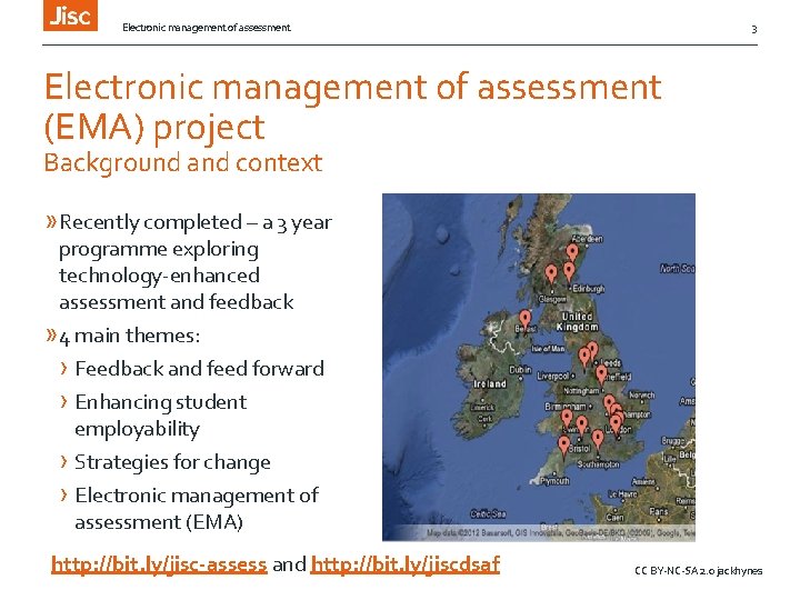 Electronic management of assessment 3 Electronic management of assessment (EMA) project Background and context