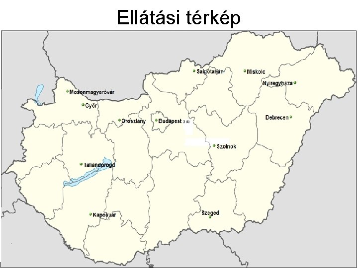 Ellátási térkép 