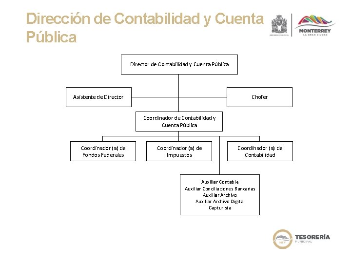 Dirección de Contabilidad y Cuenta Pública Director de Contabilidad y Cuenta Pública Asistente de