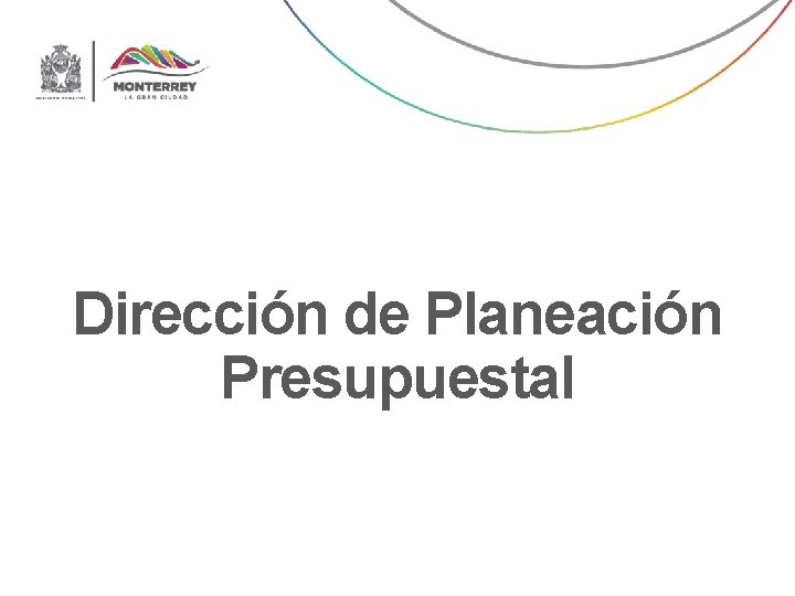 Dirección de Planeación Presupuestal 