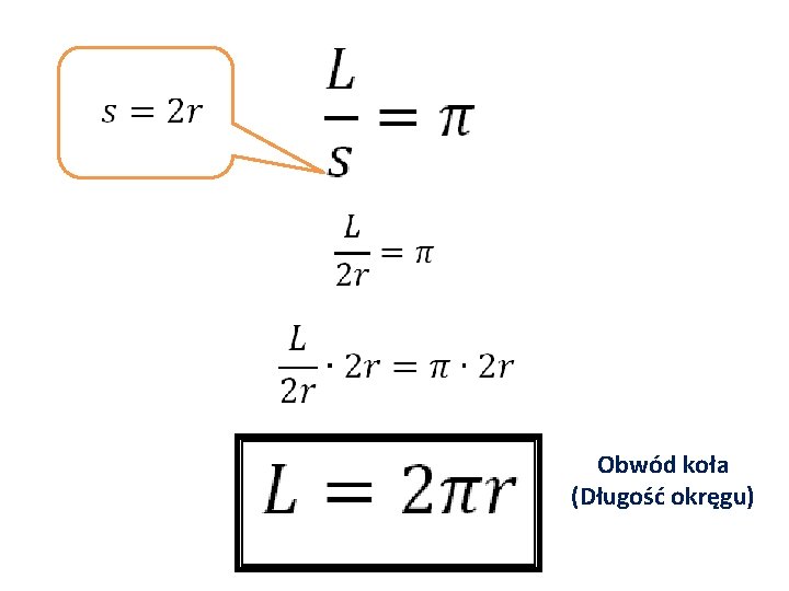 Obwód koła (Długość okręgu) 