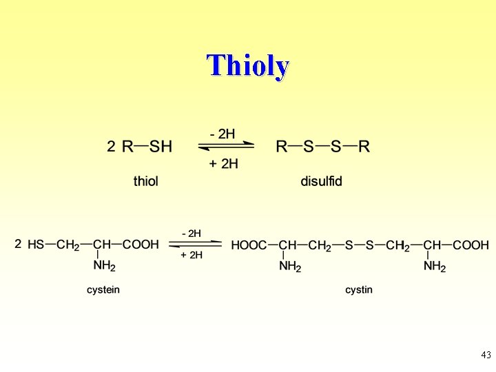 Thioly 43 