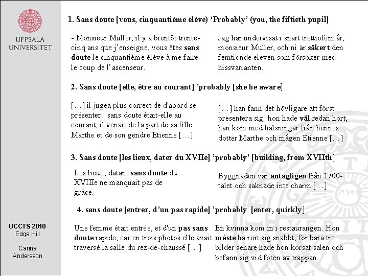 Epistemic Expressions In Contrast And Translation Polysemyambiguity Grammatical