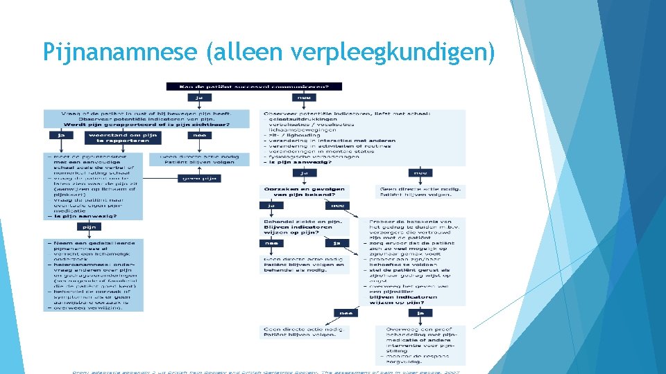 Pijnanamnese (alleen verpleegkundigen) 