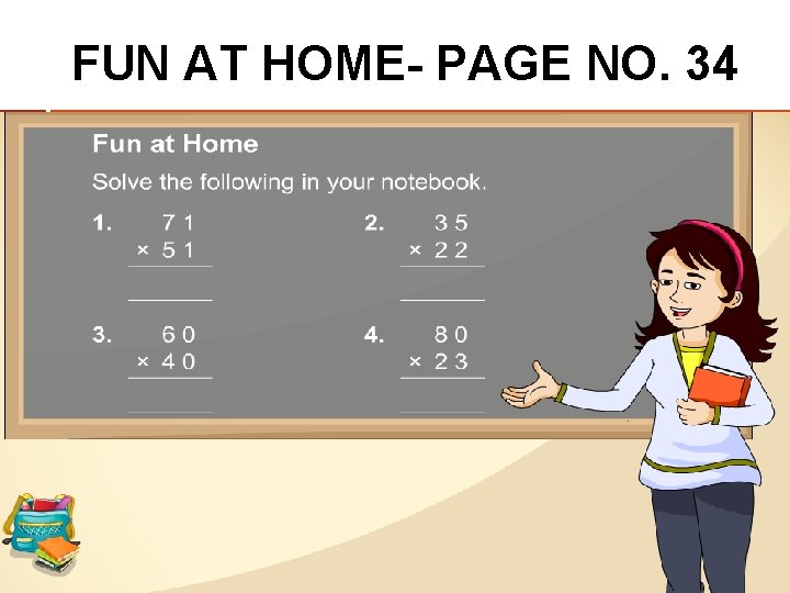 FUN AT HOME- PAGE NO. 34 