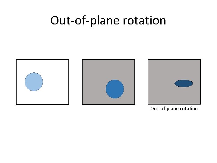 Out-of-plane rotation 