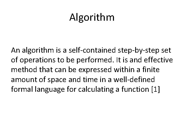 applied programming: functions - computer science... EEE 243 Applied Computer Programming Algorithms and problem