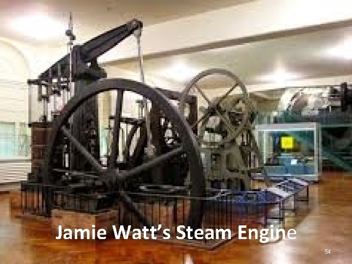 Jamie Watt’s Steam Engine 54 