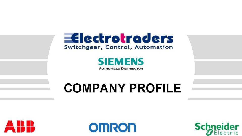 COMPANY PROFILE ELECTROTRADERS Date 