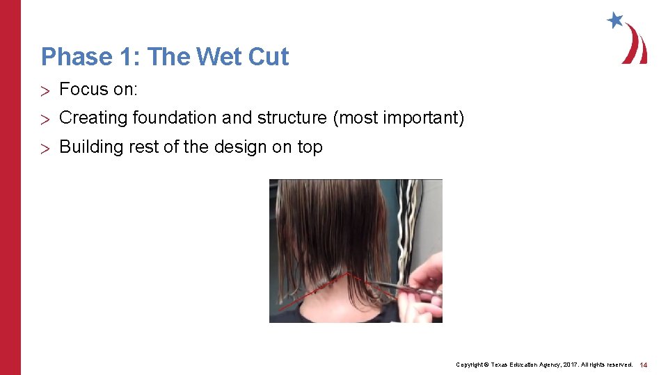 Phase 1: The Wet Cut > Focus on: > Creating foundation and structure (most