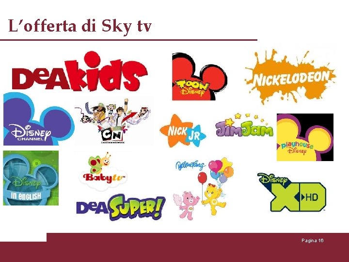 L’offerta di Sky tv Pagina 16 