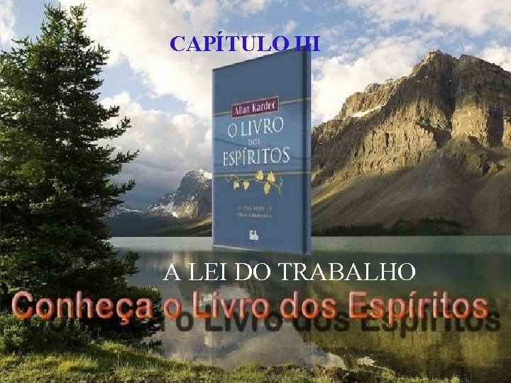 CAPÍTULO III A LEI DO TRABALHO 