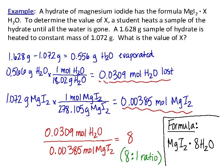 Stoichiometry Chemical Calculations Ethanol C 2 H 6