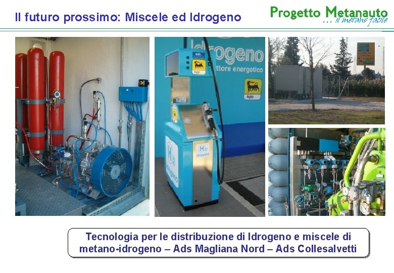 Il futuro prossimo: Miscele ed Idrogeno Tecnologia per le distribuzione di Idrogeno e miscele