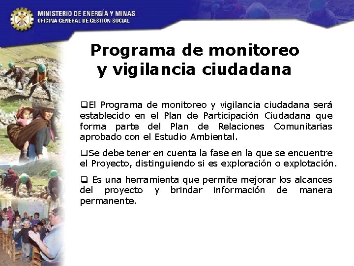 Programa de monitoreo y vigilancia ciudadana q. El Programa de monitoreo y vigilancia ciudadana