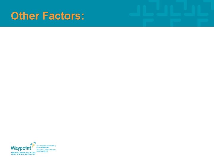 Other Factors: 