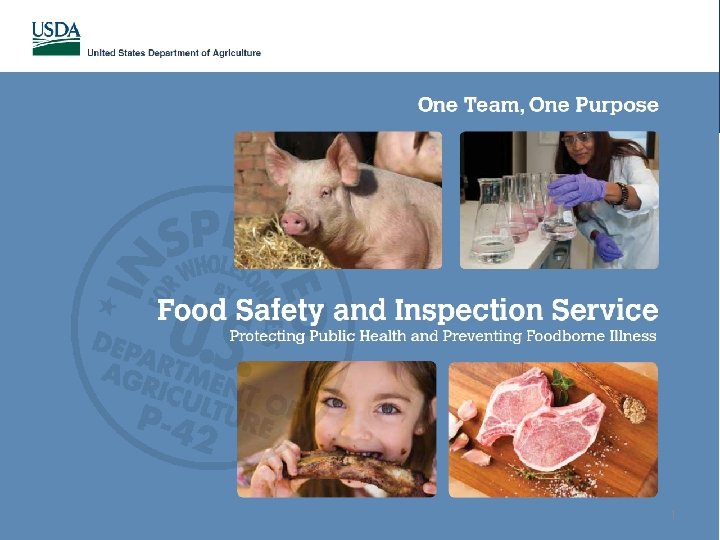 Food Safety and Inspection Service: 1 