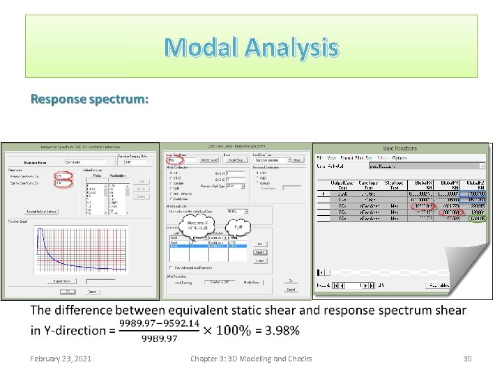 Modal Analysis • February 23, 2021 Chapter 3: 3 D Modeling and Checks 30