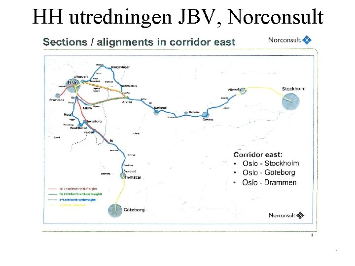 HH utredningen JBV, Norconsult 
