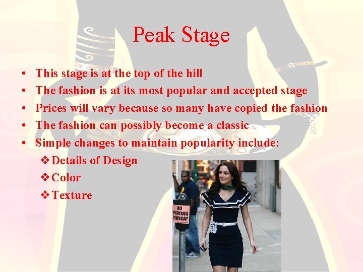 Peak Stage • • • This stage is at the top of the hill