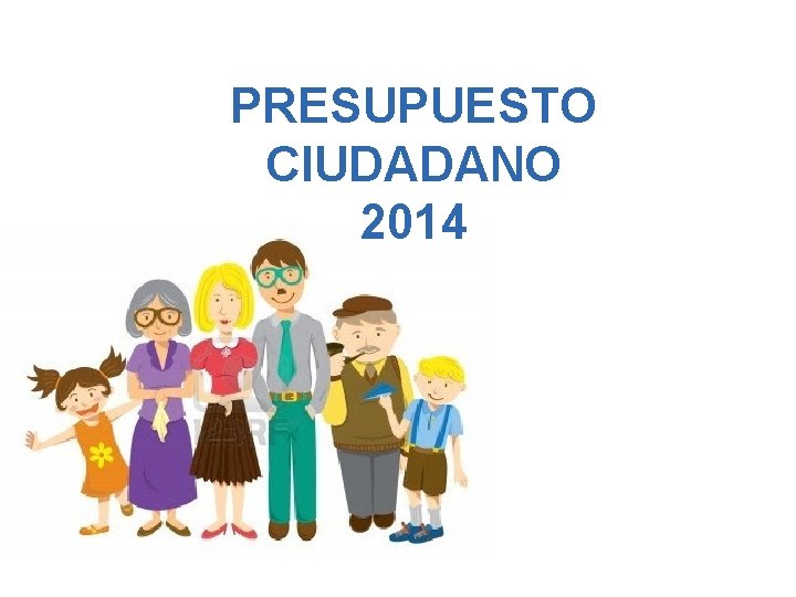 PRESUPUESTO CIUDADANO 2014 