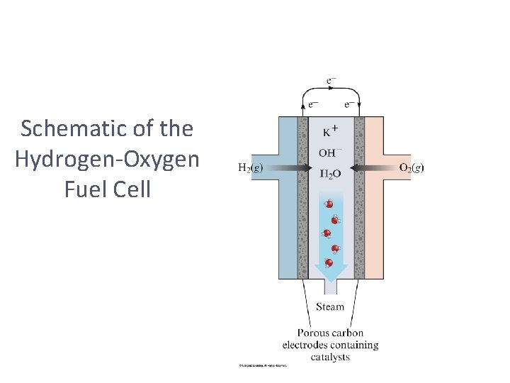 Schematic of the Hydrogen-Oxygen Fuel Cell 