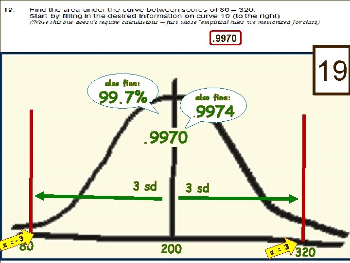 . 9970 19 also fine: 99. 7% also fine: . 9974 . 9970 3