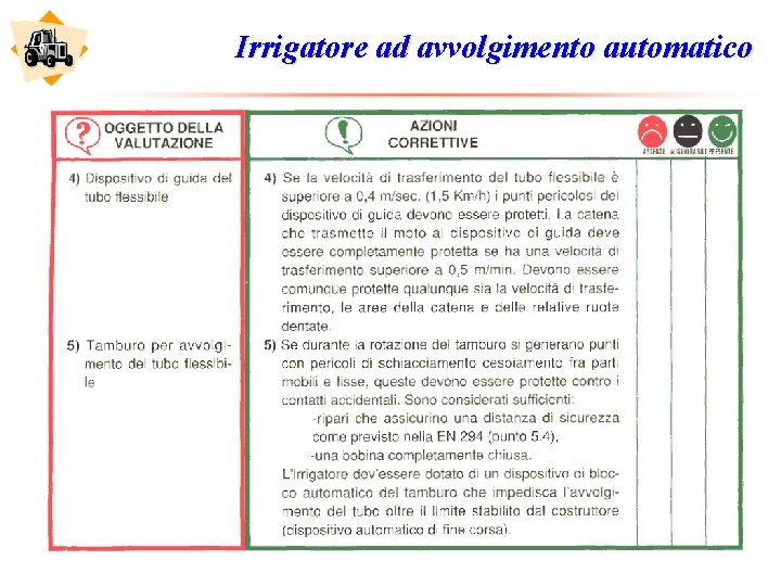 Irrigatore ad avvolgimento automatico 