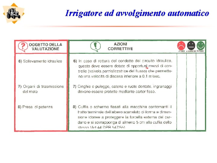Irrigatore ad avvolgimento automatico 