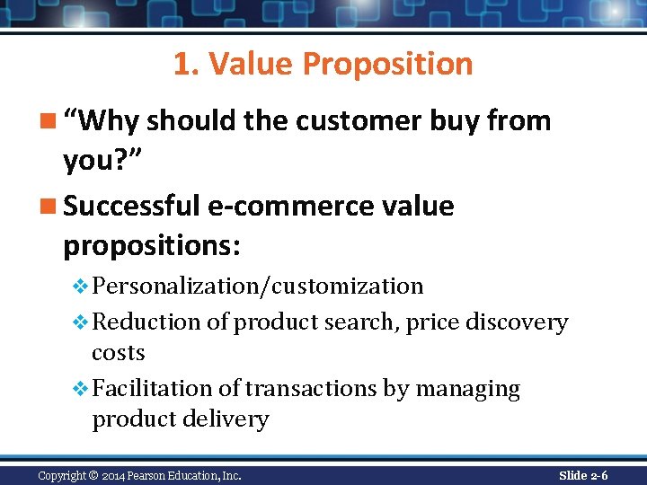 1. Value Proposition n “Why should the customer buy from you? ” n Successful 1. Value Proposition n “Why should the customer buy from you? ” n Successful
