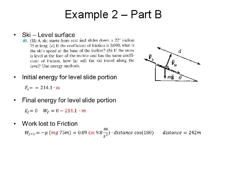 Example 2 – Part B • 