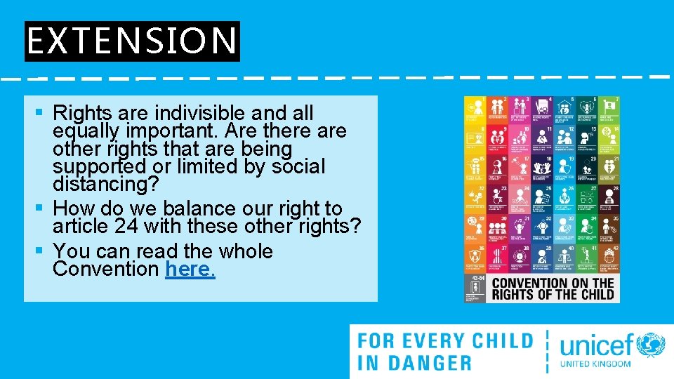 EXTENSION § Rights are indivisible and all equally important. Are there are other rights