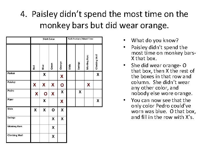 4. Paisley didn’t spend the most time on the monkey bars but did wear