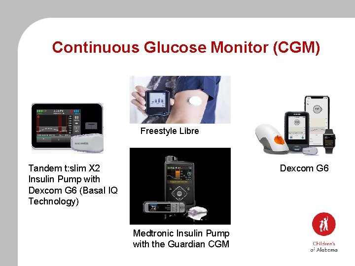 Continuous Glucose Monitor (CGM) Freestyle Libre Tandem t: slim X 2 Insulin Pump with