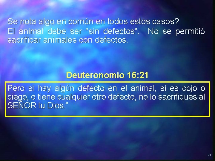 Se nota algo en común en todos estos casos? El animal debe ser “sin Se nota algo en común en todos estos casos? El animal debe ser “sin