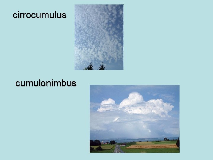 cirrocumulus cumulonimbus cirrocumulus cumulonimbus