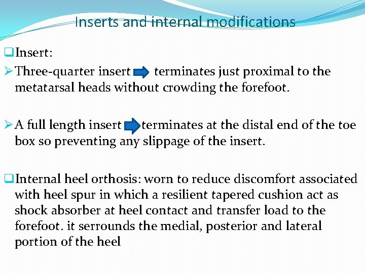 Lowerlimb orthoses Dr a Hmed Samir mohamed Department