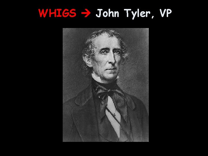 WHIGS John Tyler, VP 