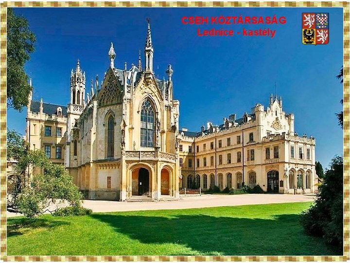 CSEH KÖZTÁRSASÁG Lednice - kastély 