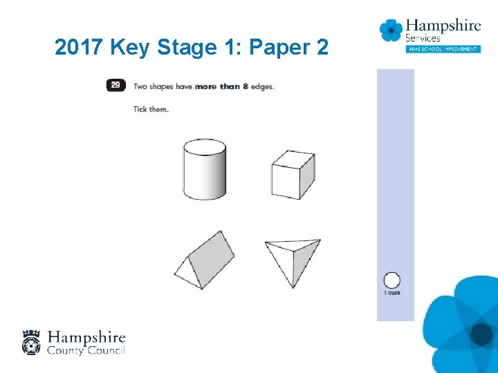 2017 Key Stage 1: Paper 2 