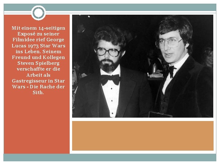 Mit einem 14 -seitigen Exposé zu seiner Filmidee rief George Lucas 1973 Star Wars