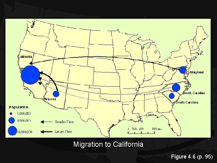 Migration to California Figure 4. 6 (p. 95) Migration to California Figure 4. 6 (p. 95)
