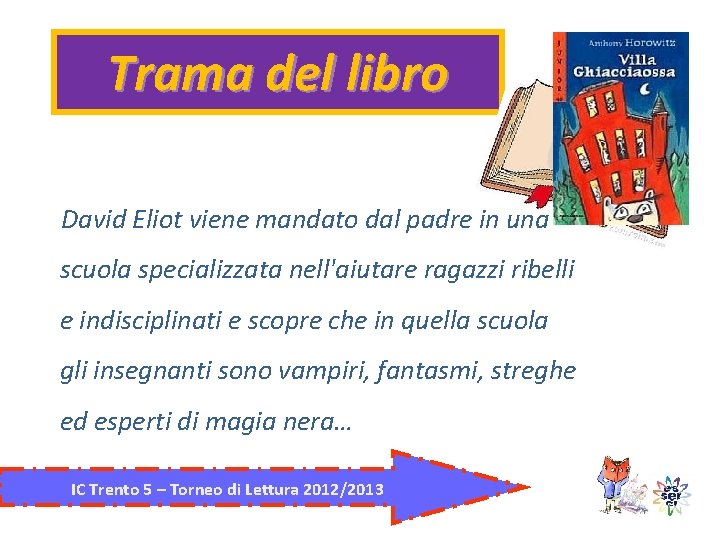 Trama del libro David Eliot viene mandato dal padre in una scuola specializzata nell'aiutare Trama del libro David Eliot viene mandato dal padre in una scuola specializzata nell'aiutare