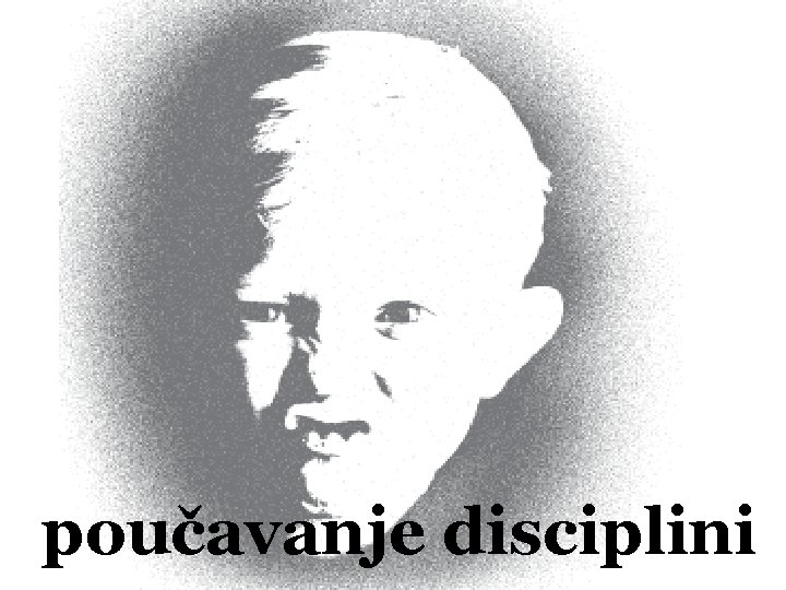 poučavanje disciplini 