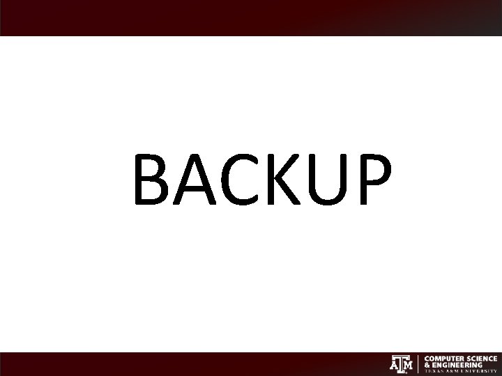 BACKUP BACKUP