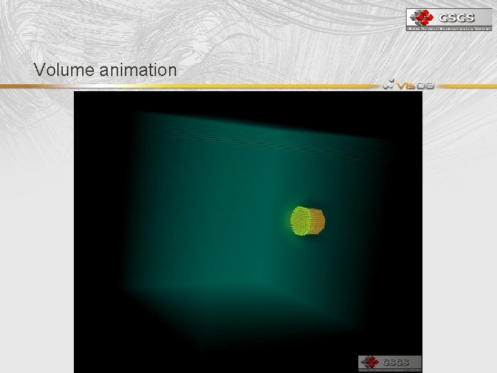Volume animation 