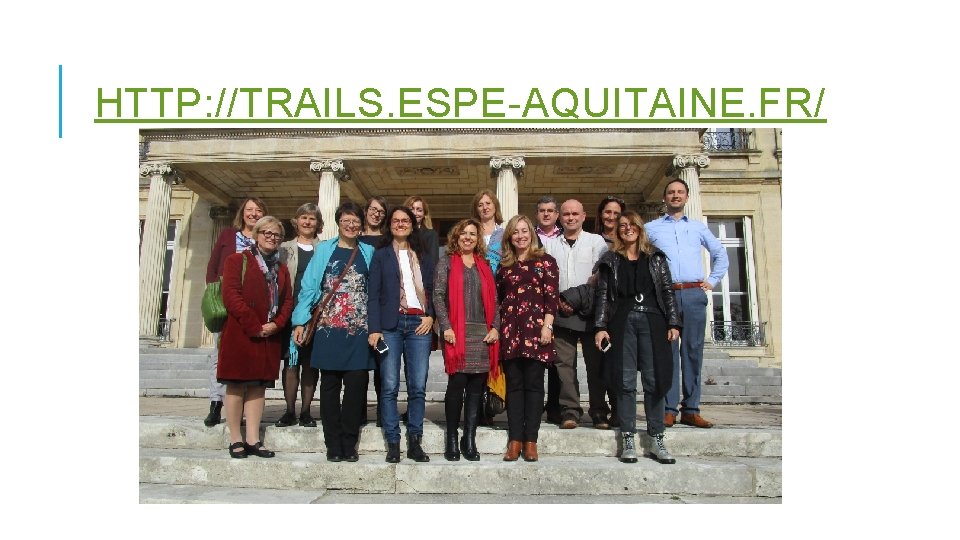 HTTP: //TRAILS. ESPE-AQUITAINE. FR/ 