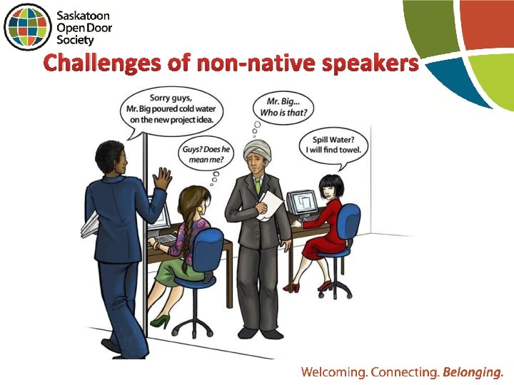 Challenges of non-native speakers 