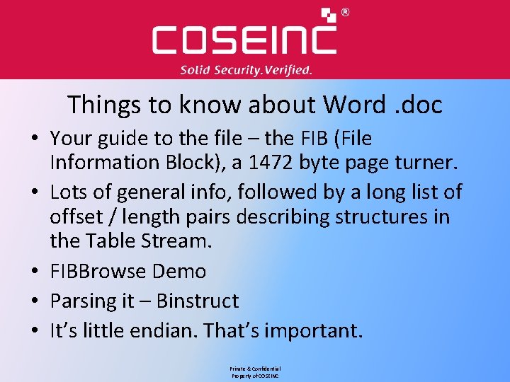 Things to know about Word. doc • Your guide to the file – the